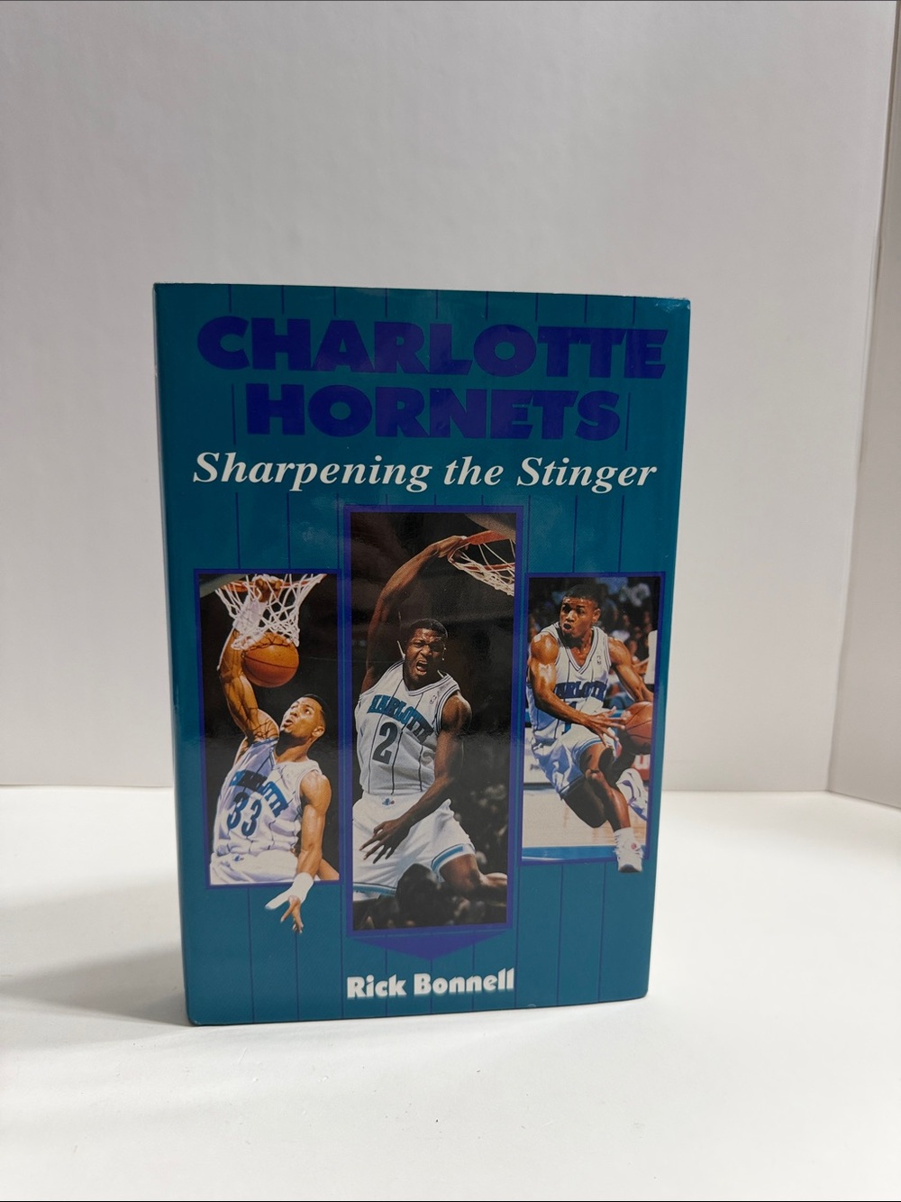 Charlotte Hornets "Sharpening the Stinger" Hardcover Book By Rick Bonnell
